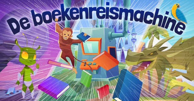 afbeelding boekenreismachine online escape spel