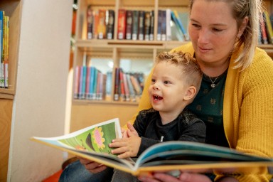 Kom ook naar het voorleeskwartiertje in de Bibliotheek Hoorn.